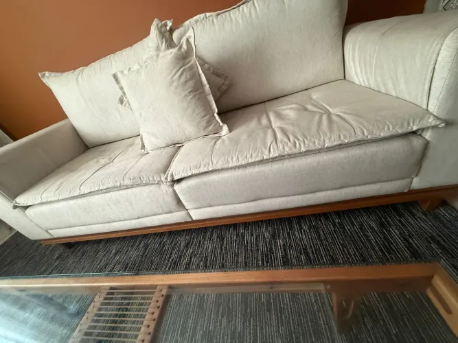 Sofa de linho 2,10 de comprimento