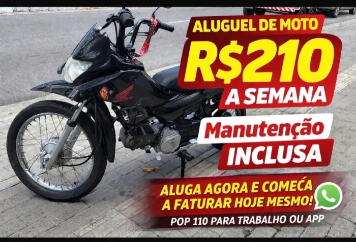 Locação/ aluguel de Pop 110 /Start 160