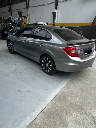 Aerofólio Honda Civic 2012 a 2016 com Break Light LED