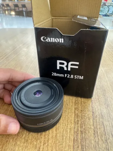 Lente canon RF 28mm 2.8