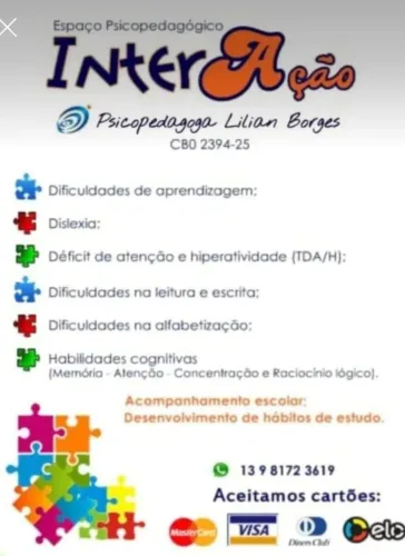 Psicopedagoga e professora