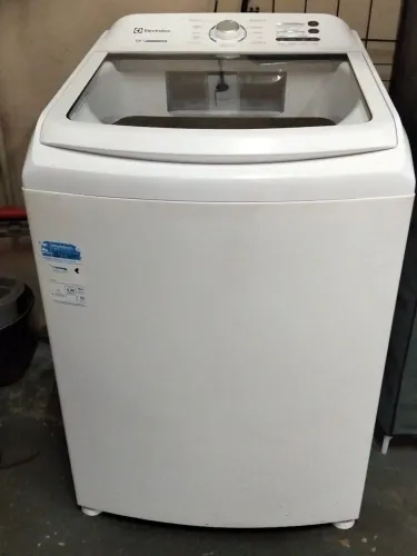 Máquina de lavar Eletrolux 15 kilos inox revisada 