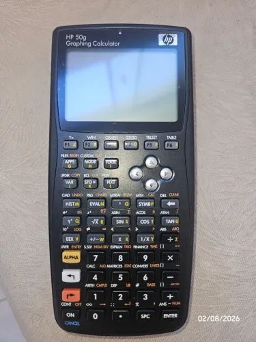 Calculadora HP 50g. algumas teclas não funcionam