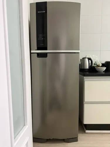 Geladeira Brastemp Frost Free Inox