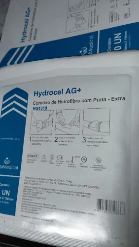 Hidrofibra Extra c/ Prata 10x10cm