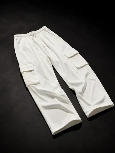 Calça Cargo Branca Off White Masculina - Excelente Estado