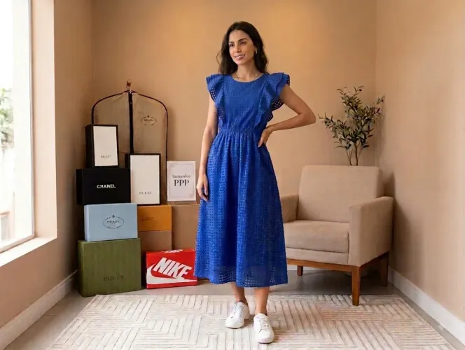 Vestido azul