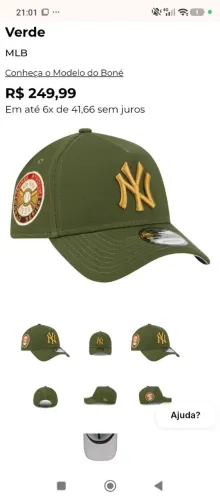 Boné New era