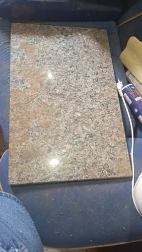 Pedra + argamassa pronta 