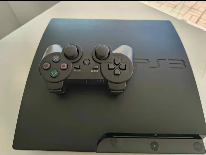 PS3 SLIM DESTRAVADO NOVO