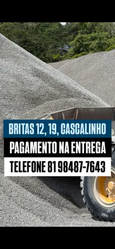 Brita 12, 19, cascalinho. Recife e região metropolitana, pague na entrega 