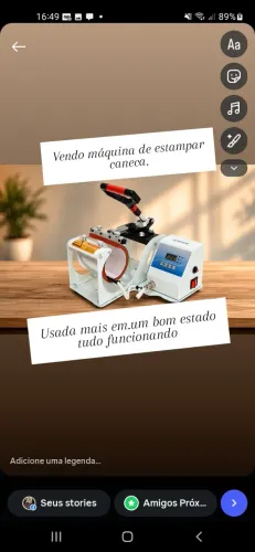 Maquina de caneca