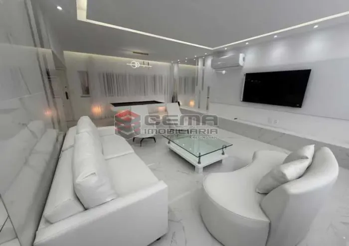 Venda em Copacabana: Apartamento Moderno de 4 Quartos, Varanda, Lateral Mar e Mobiliado (1
