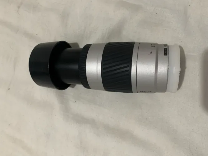 Lente objetiva minota 75 - 300