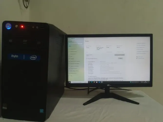 Gabinete Desktop Intel Celeron J1800 | 4GB RAM | HD 500GB