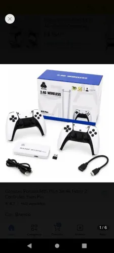 Game stick m15 plus-20 mil jogos 