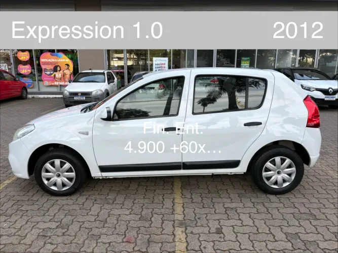 Renault Sandero Expression Hi-flex 1.0 16V 5P 2012