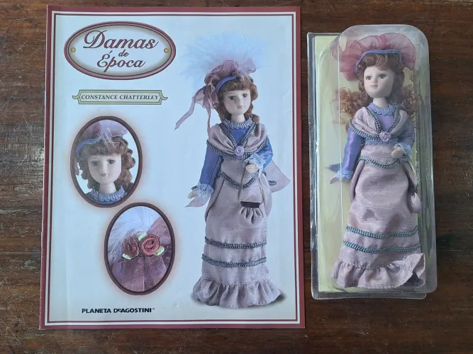 Constance Chatterley Boneca Damas da Época Planeta DeAgostini Lacrada