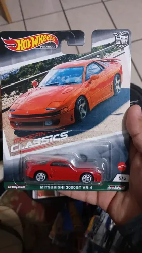 Hot Wheels Mitsubishi 3000GT VR-4, Car Culture Modern Classics 5/5 - Rodas de borracha