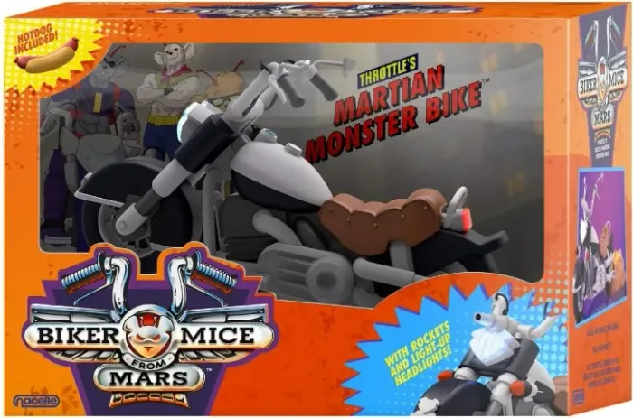 Nacelle Biker Mice from Mars / Esquadrão Marte - Moto Martian Monster Bike - Throttle