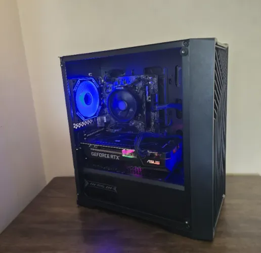 PC Gamer RTX 3060 12GB ASUS + Ryzen 5 5500 + 16GB RAM + SSD 960GB