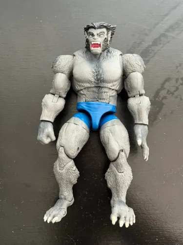 Fera Cinza Retrô X-Men - Marvel legends Beast