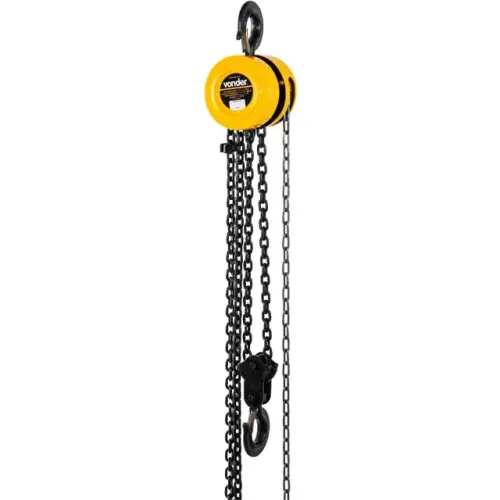 Talha manual, 2 toneladas (2 tf), elevação 3 m, VONDER