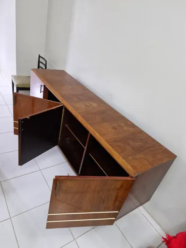 Balcão Sala Jantar Usado - Revestido em Laca - precisa restauro