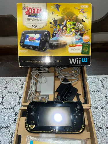 Nintendo wiiu Zelda Windwaker deluxe edition.