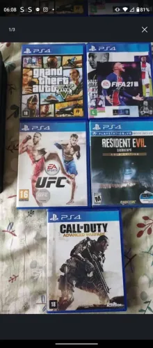 Jogos de Playstation 4!!!
