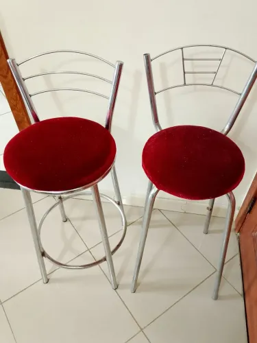 Banquetas alta 2 unidades