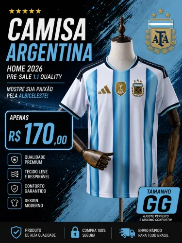 Camisa da Argentina