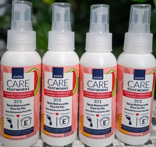 Kit Desodorante spray para pes Goiaba e Maracujá