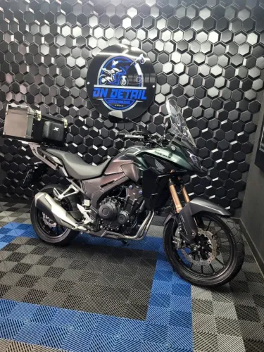 Bauleto Atacama 55L CB 500 X Preto Bráz - Usado + Suporte + Capa