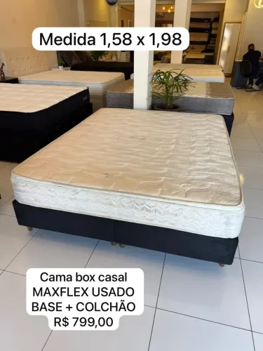 Cama Box Casal Maxflex USADO com ENTREGA