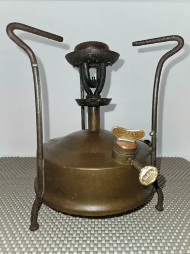  Antigo Fogareiro Super Gasol N. 1000 Pyros - Anos 50 - Cobre