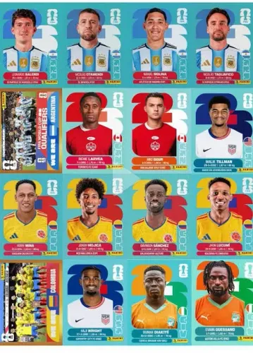 Figurinhas da Copa do Mundo 2026