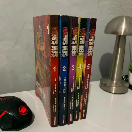 Kit Mangá Sem Saída (Tenkuu Shinpan) - Volumes 1 Ao 5 - Panini