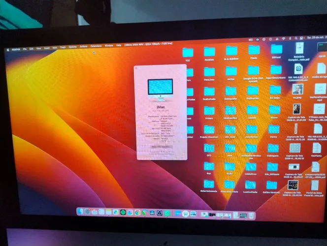 IMac 2012, 2,9 GHz Intel, I5, 16gb com ventura