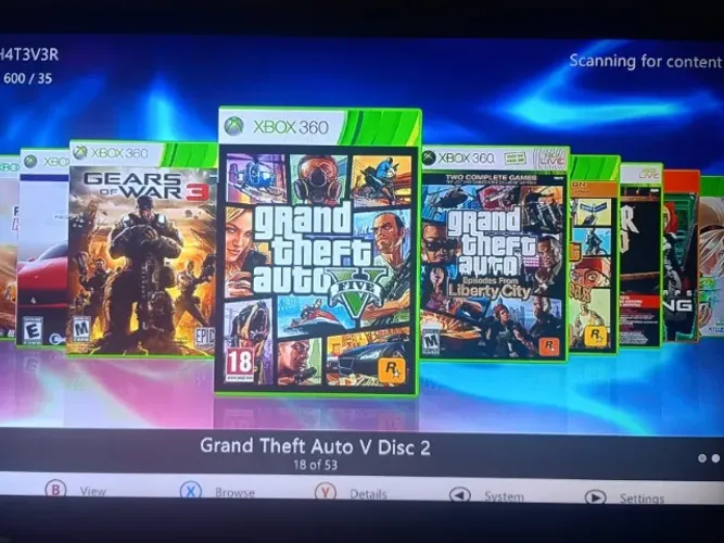 xbox 360 fat jasper + 50 jogos