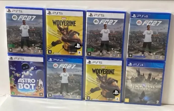 Jogos PS4/PS5 Novos Lacrados