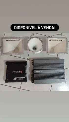 Peças de som automotivo