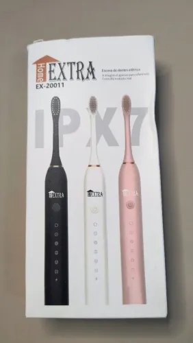 Escova elétrica kit com 4 refis