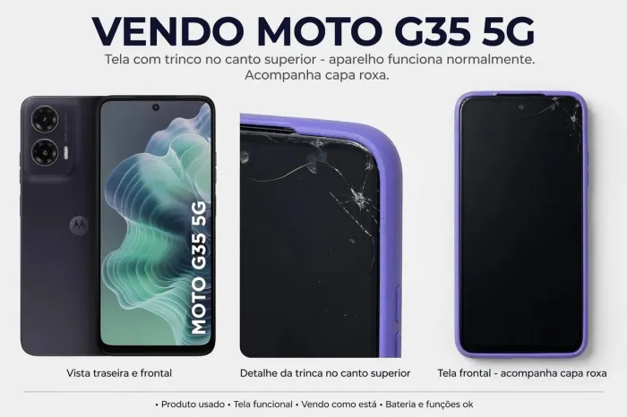 Celular moto G35