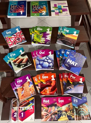 Promoção livros Poliedro 2025 - 3 ano Colégio Ideal