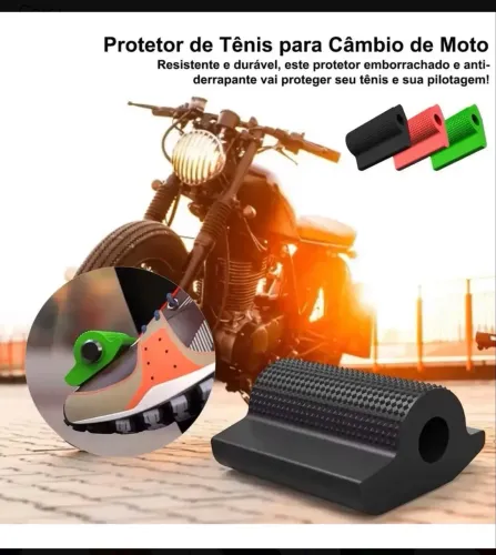 Protetor de tênis para moto