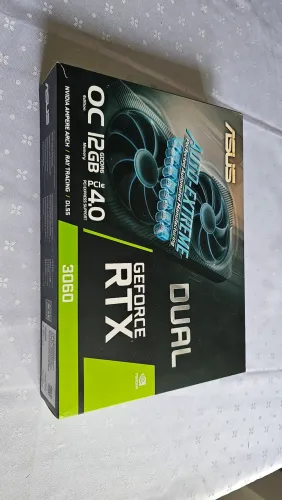 Placa de vídeo RTX 3060 12GB - Excelente estado