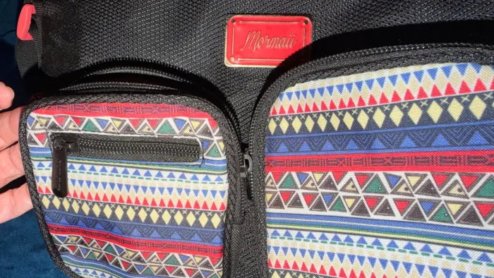 Bolsa Mormaii azul transversal ajustável Original