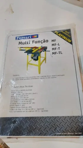 Serra de bancada Multifuncao Ferrarri MF-7