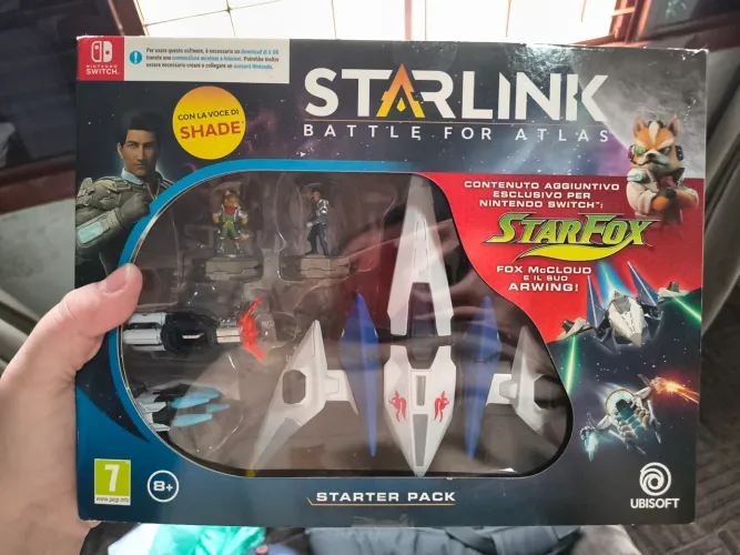 Jogo Mídia Física com Miniaturas e Caixa - Nintendo Switch - Starlink Battle For Atlas